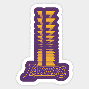 Lakers Champs Sticker